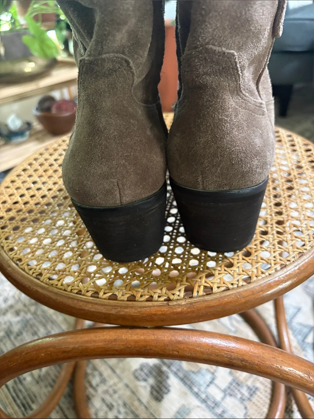 Reba suede ankle  boots. Size 10